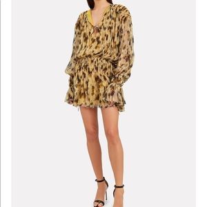 Redemption silk yellow dress